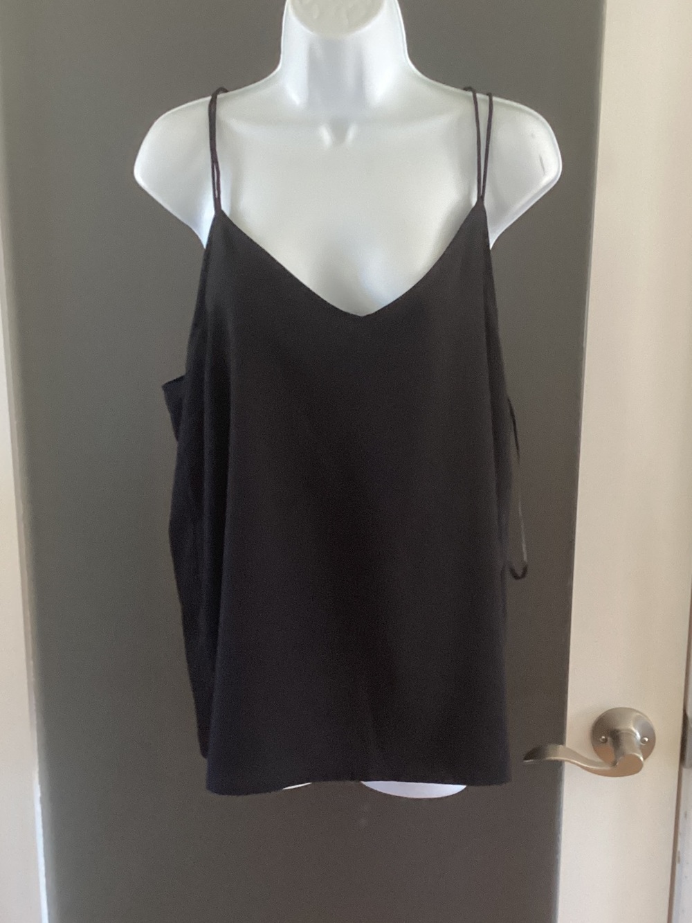 Vero Moda Black V-Neck Spaghetti Strap Camisole